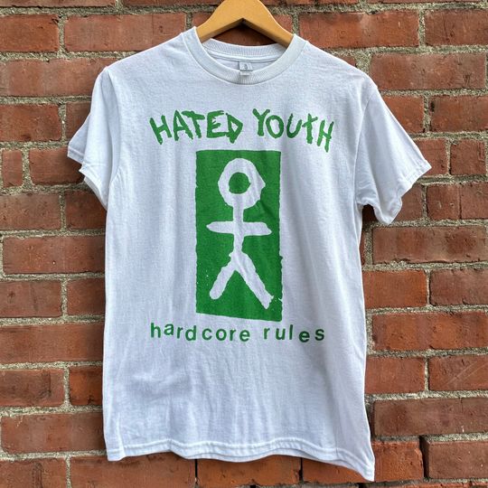 Discover Hated Youth Shirt Vintage Rock Punk T-Shirt