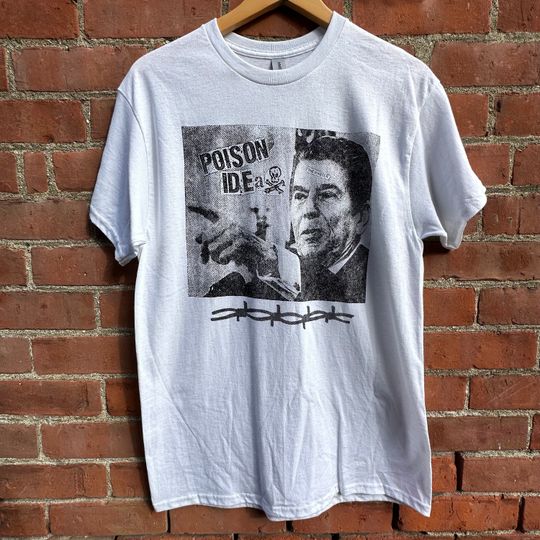Discover Poison Idea Shirt Vintage Rock Punk T-Shirt