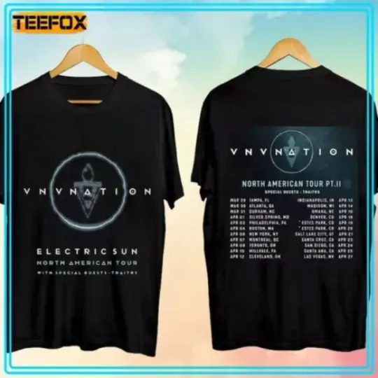 Discover VNV Nation Tour 2024 Unisex T-Shirt