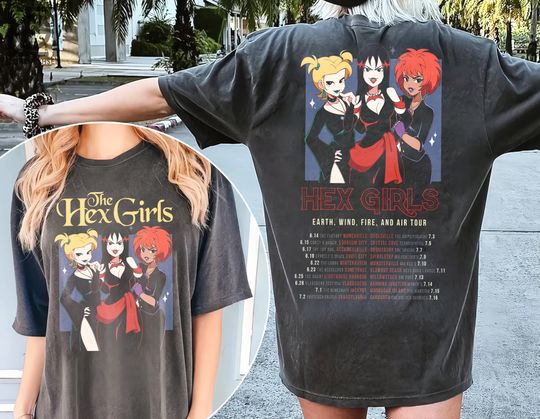 Discover The Hex Girls Rock Band Music Shirt, The Hex Girls Shirt Tour Rock Band