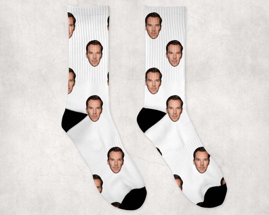 Discover Benedict Cumberbatch Socks | Celebrity Socks Gift Idea
