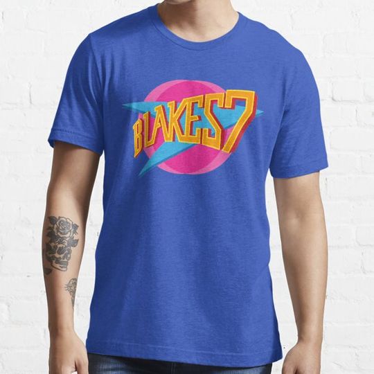 Discover Blake's 7 Logo - Cell Shaded