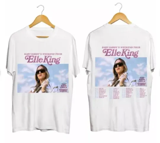 Discover Elle King Baby Daddys Weekend Tour 2024 Shirt