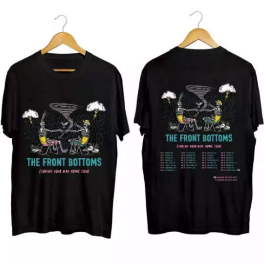 Discover The Front Bottoms - Finding Your Way Home Tour 2024 Shirt