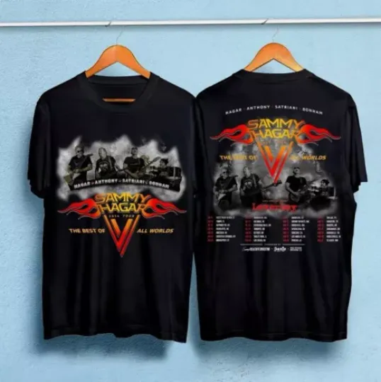Discover Sammy Hagar The Best of All Worlds 2024 Tour Shirt