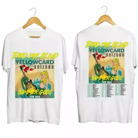 Discover Third Eye Blind 2024 Summer Gods Tour Shirt