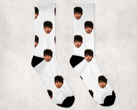 Discover Joe Jonas Socks | Celebrity Socks Gift Idea