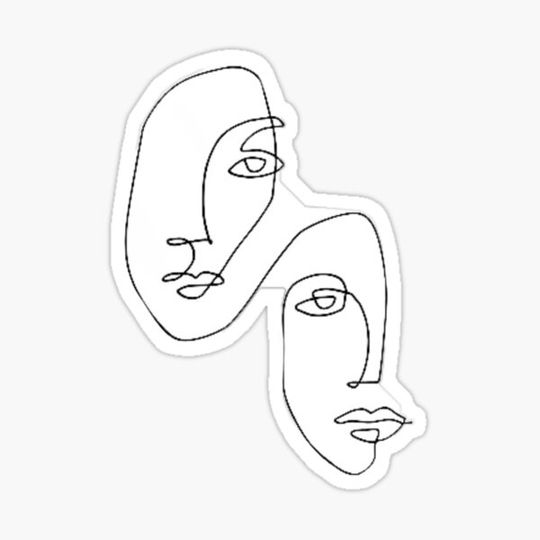 Discover abstract faces