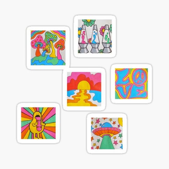 Discover Trippy Sticker Pack