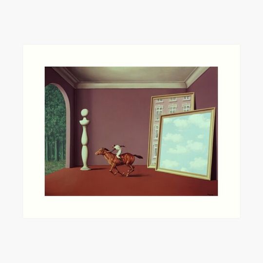 Discover Vintage Art By Rene Magritte, 1898-1967, Belgium, Surrealism Art