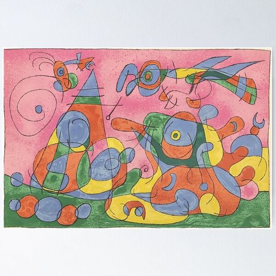 Discover Joan Miro style Joan Miro Abstract Art, Surrealism 1893 1983