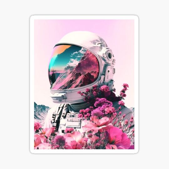 Discover Vaporwave Astronaut
