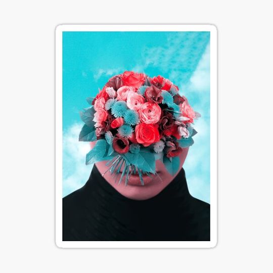 Discover Woman with a surreal flower head