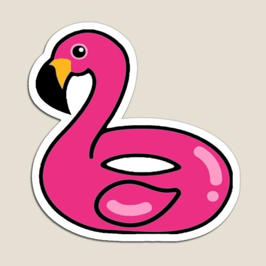 Discover flamingo floatie
