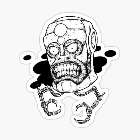 Discover Floating Alien Head