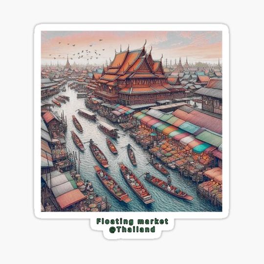 Discover floating market