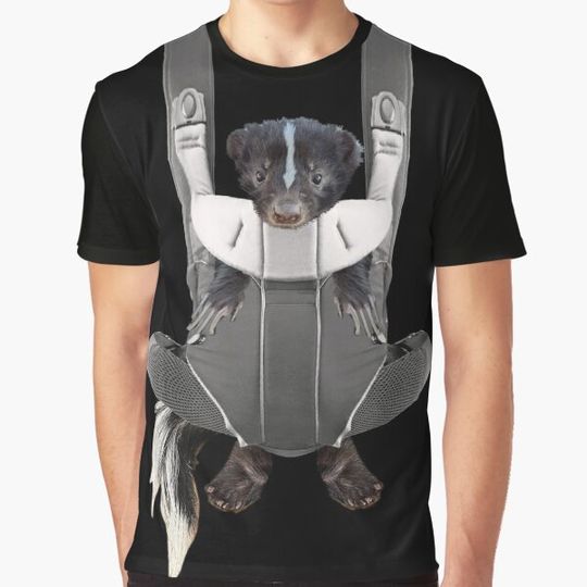 Discover Skunk in Baby Carrier