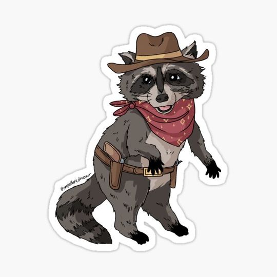 Discover Raccoon Cowboy