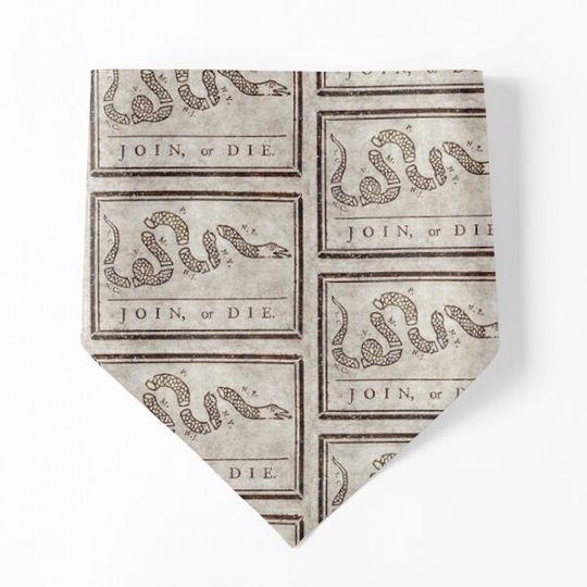 Discover Join or die, Benjamin Franklin's historical image