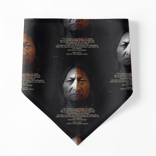 Discover Sitting Bull Warrior quote. Poster