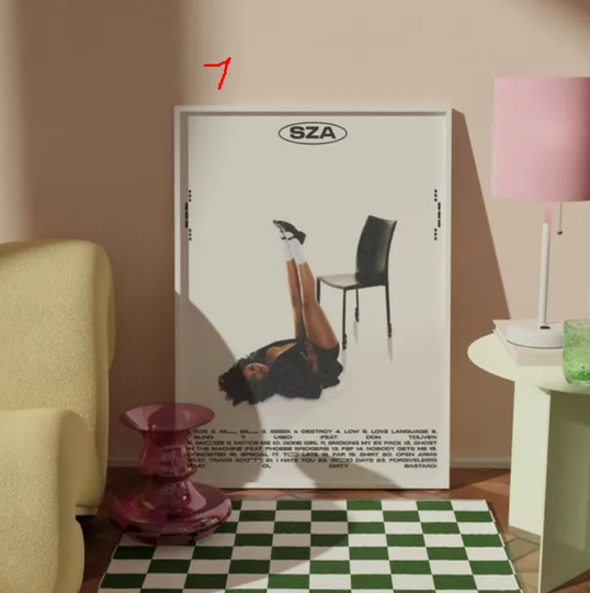 Discover SOS Poster Featuring SZA Track List