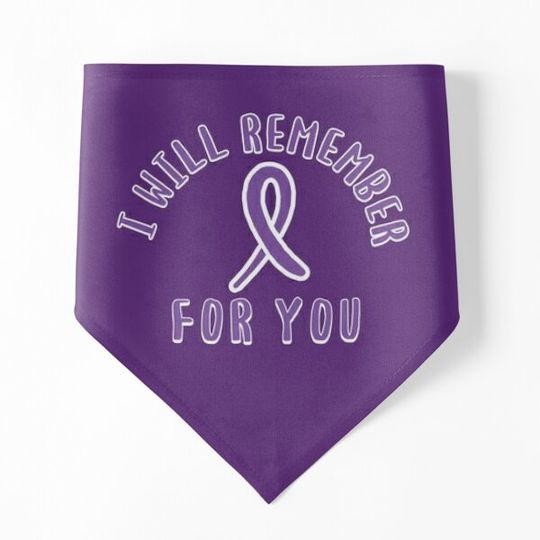 Discover Alzheimer's Awareness I Will Remember for You End Alz Ribbon