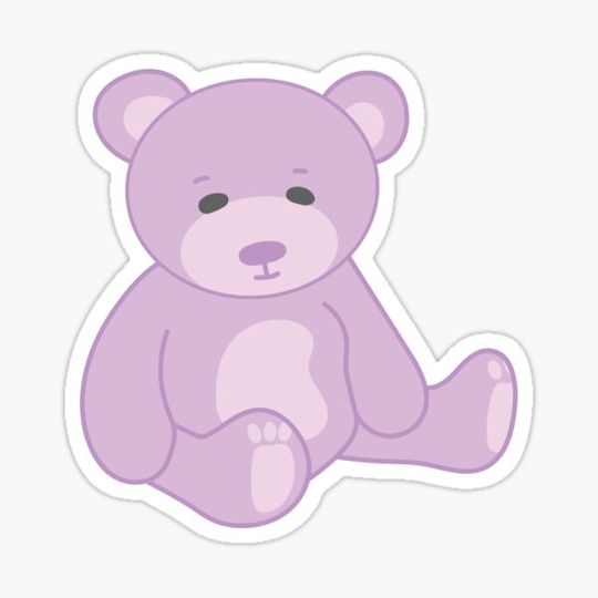 Discover Lilac Purple Cuddly Teddy Bear