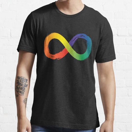 Discover Neurodiversity Infinity Symbol Spectrum Autism Awareness Gear