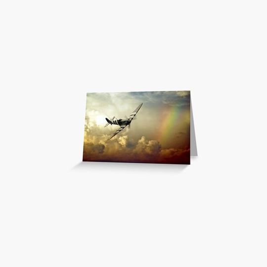 Discover Spitfire Passing Through The Storm