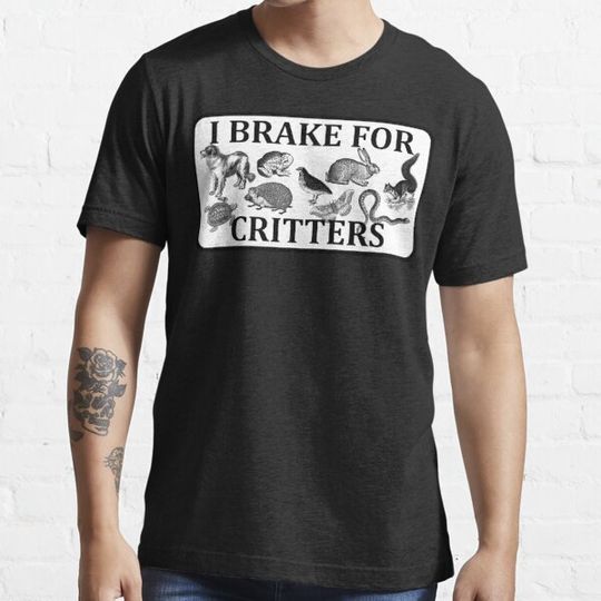 Discover i brake for critters Sticker
