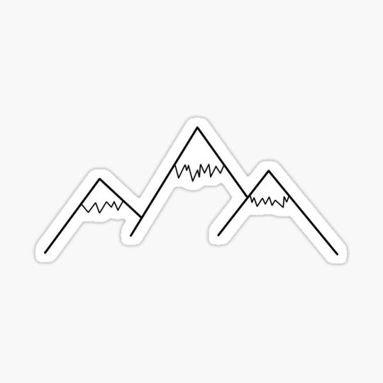 Discover mountain range simple