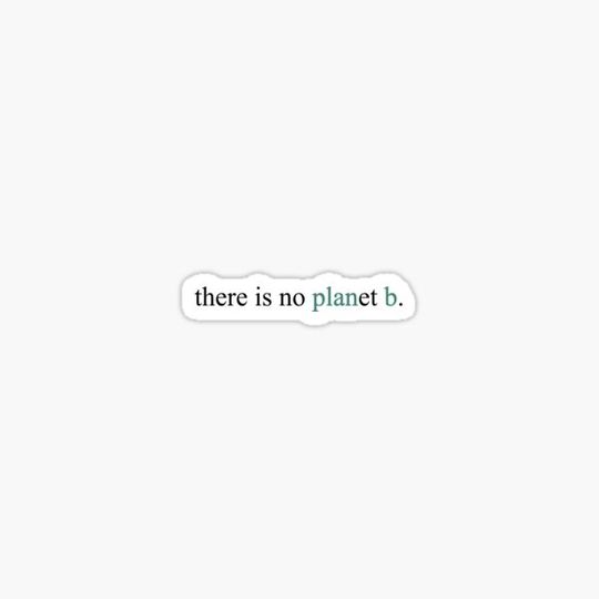 Discover there is no planet b.