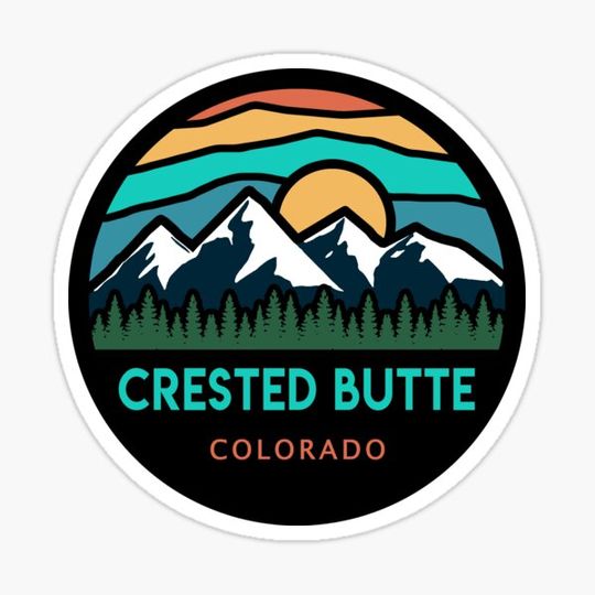 Discover Crested Butte Colorado Mountain Scene