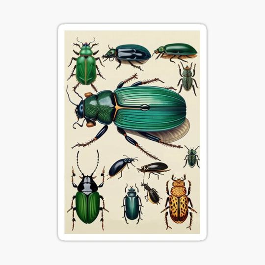 Discover Iridescent beetles