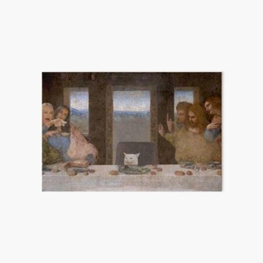Discover The Last supper CAT meme