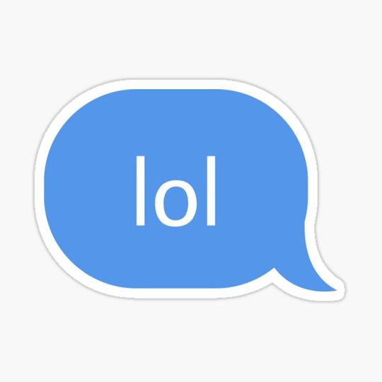 Discover Lol text message