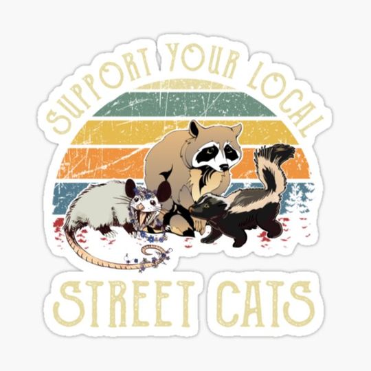 Discover Cat T-ShirtSupport Your Local Street Cats Vintage