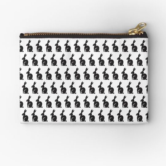 Discover Black and White Rabbit Pattern