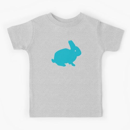 Discover Blue Bunny Friend - Adorable T-Shirt by Hans
