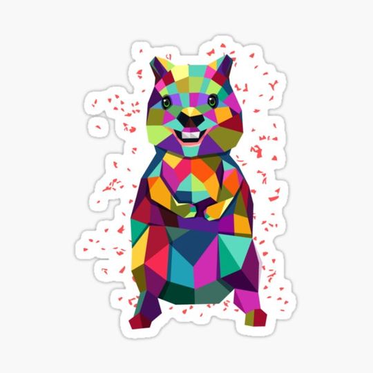 Discover Quokka Marsupial Australia smiles geometrically