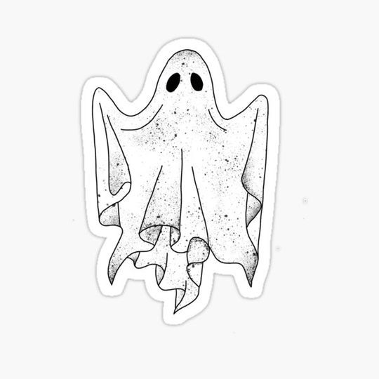 Discover Spooky dotty Halloween ghost