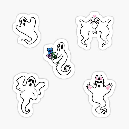 Discover Ghost Stickers