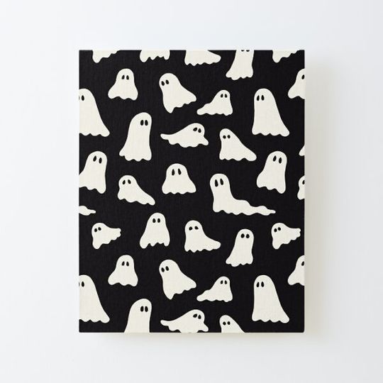 Discover Black and white cute ghosts