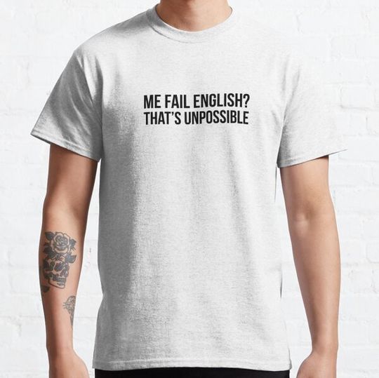 Discover Me fail English? That's unpossible