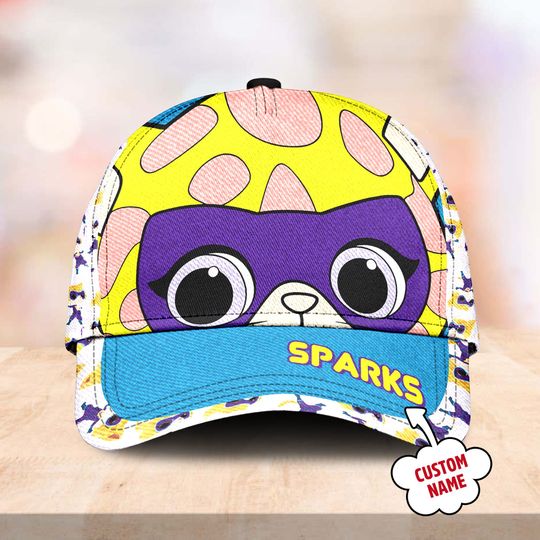 Discover Sadie Sparks Cartoon Character Classic Cap, Sadie Sparks Summer Vacation Baseball Cap