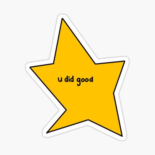 Discover u did good star