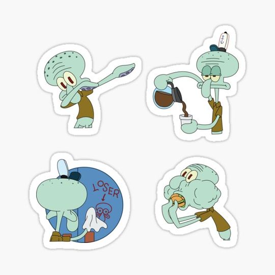 Discover Squidward Tentacles Set
