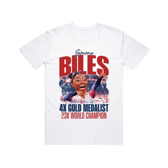 Discover Simone Biles Summer Olympic Games Bootleg Shirt, 2024 Olympics