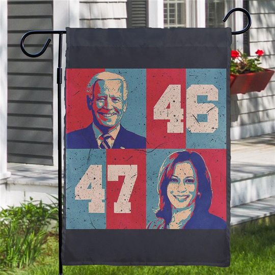 Discover Biden Harris 2024, 4647 President of US Kamala Distressed, Biden Kamala Harris 2024 Flag