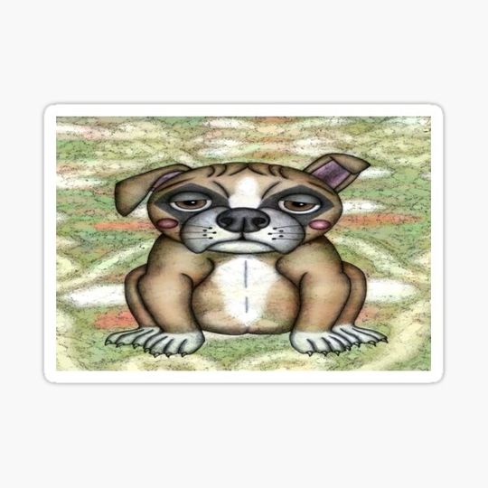 Discover Dislike Unhappy Dogillustration
